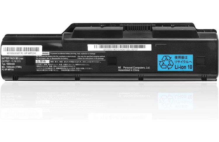 Batterie NEC PC-LL700VG6R 1500mAh 17Wh - Cliquez sur l'image pour la fermer