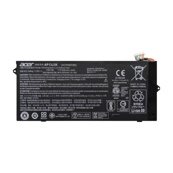 Original 3990mAh 45Wh Batterie Acer AP13J3K AP13J4K - Cliquez sur l'image pour la fermer