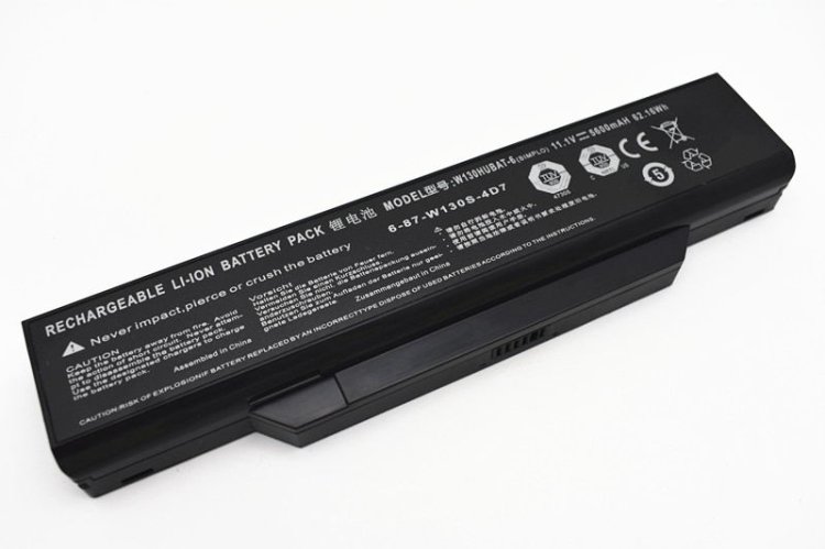 5600mAh 62.16Wh Batterie Clevo W130HU W130EW W130HV - Cliquez sur l'image pour la fermer