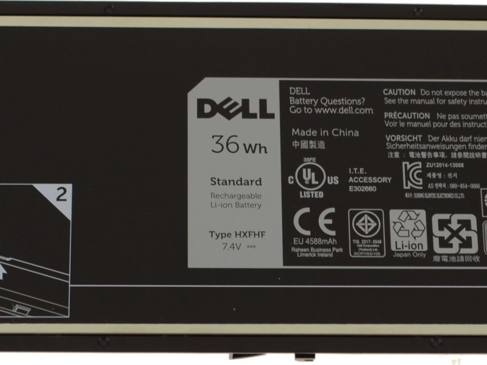 Batterie Original pour Dell XNY66 451-BBGR Venue 11 Pro 7130