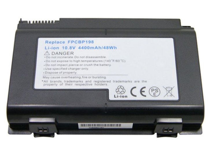 Batterie Fujitsu Celsius H700 H710 H910 4400mAh 48Wh - Cliquez sur l'image pour la fermer