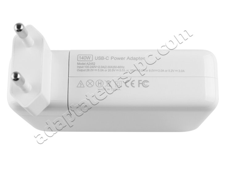 140W USB-C Chargeur Apple MacBook Air 13 M2 2022 MLXW3F/A AC Adaptateur - Cliquez sur l'image pour la fermer