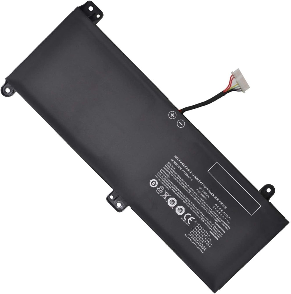 4320mAh 66Wh Batterie Clevo 4ICP6/66/83