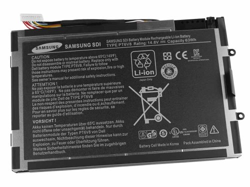 63Wh Batterie pour Alienware M14x R1