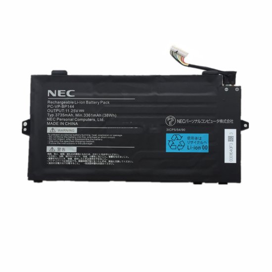 Batterie NEC 3ICP5/54/90 PC-VP-BP144 3361mAh 38Wh - Cliquez sur l'image pour la fermer