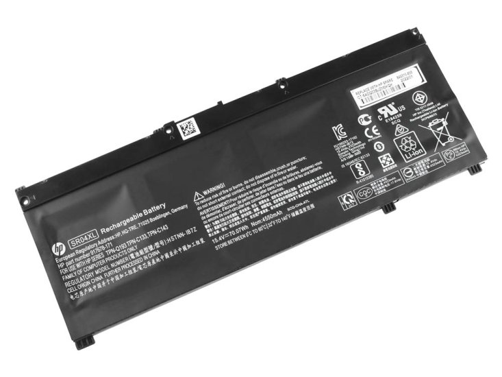 70.07Wh Original Batterie HP SR04XL 917678-1B1 HSTNN-IB7Z - Cliquez sur l'image pour la fermer