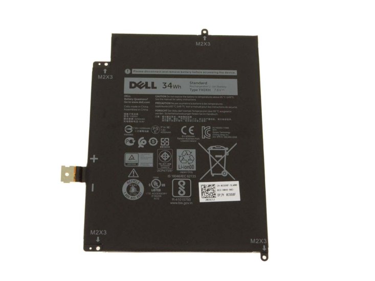 Original 4250mAh 34Wh Batterie Dell 0WYCVV OWYCVV - Cliquez sur l'image pour la fermer