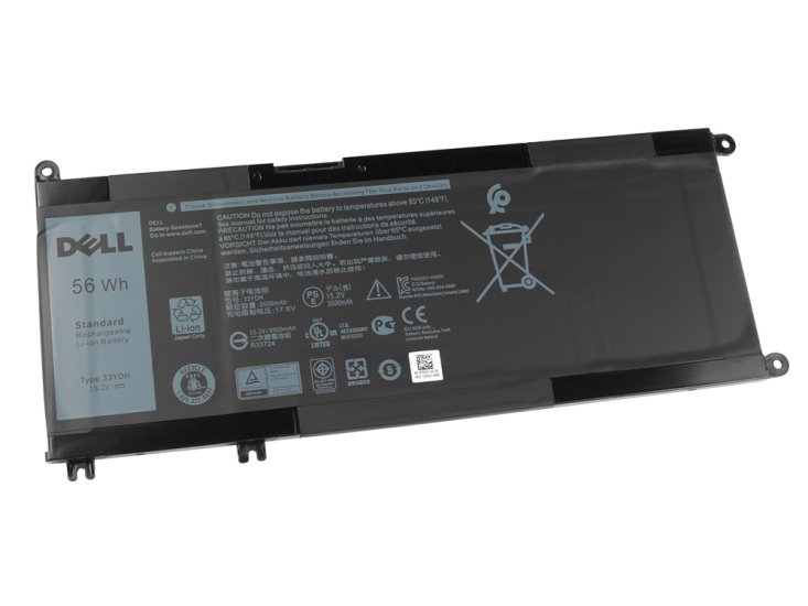 Original 56Wh Dell Inspiron 17 7778 Batterie - Cliquez sur l'image pour la fermer