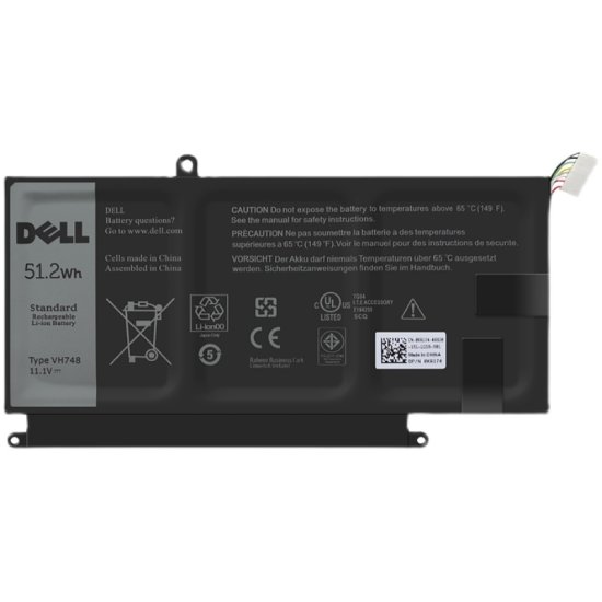 51.2Wh Batterie Original pour Dell VH748 Inspiron 14 5439 - Cliquez sur l'image pour la fermer