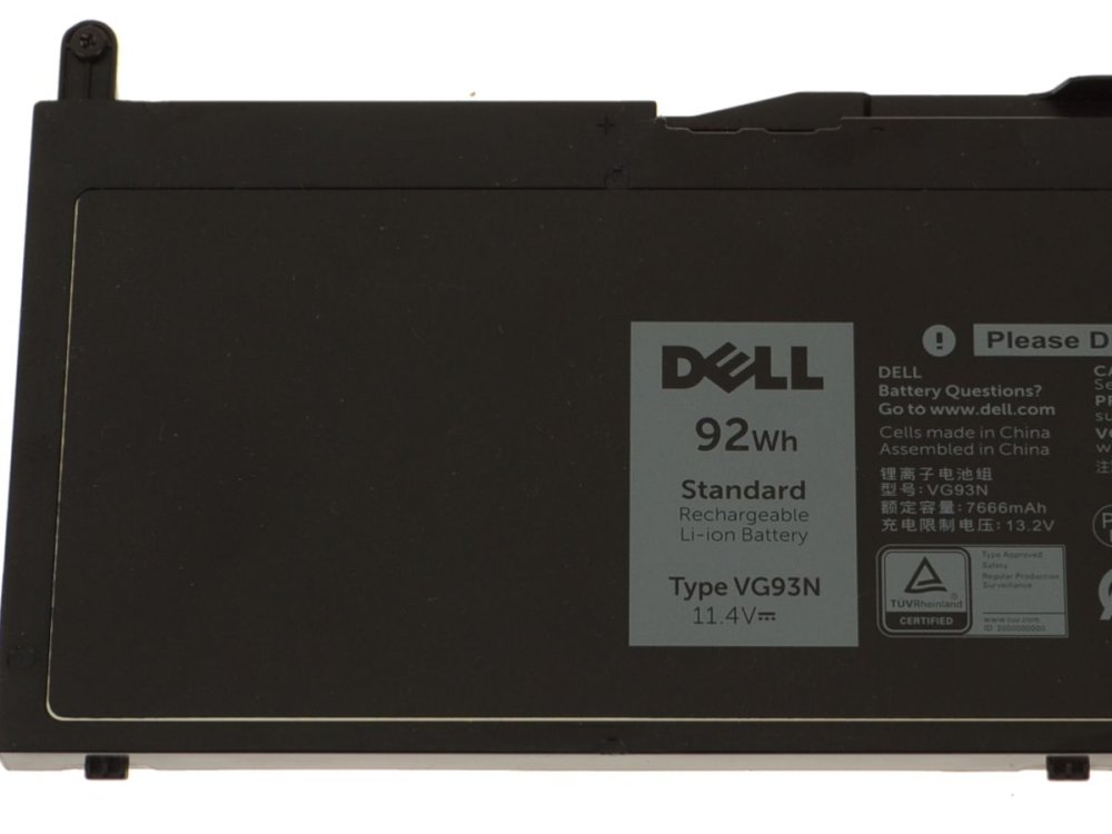 92Wh Original Batterie Dell 0WFWKK WFWKK