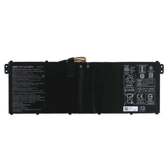 Original 3320mAh 50.7Wh Batterie Acer Nitro 5 An515-42-R1GF - Cliquez sur l'image pour la fermer