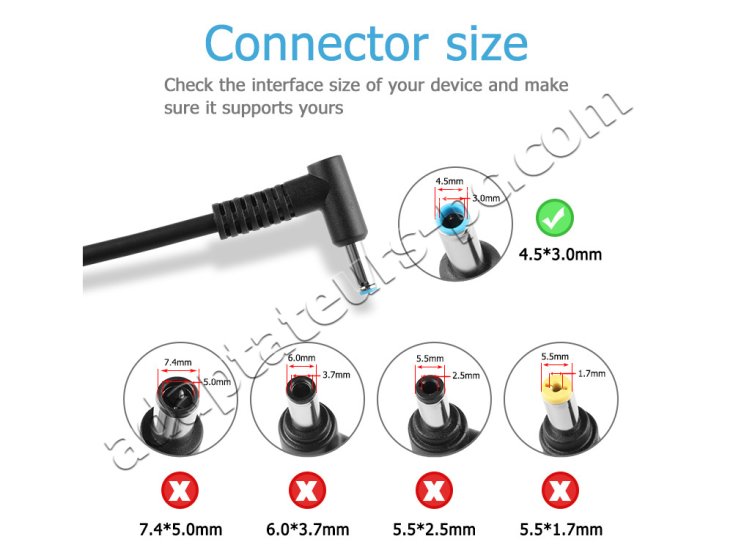 45W AC Adaptateur Chargeur HP ProBook 11 EE G1 Dock F7M97AA - Cliquez sur l'image pour la fermer