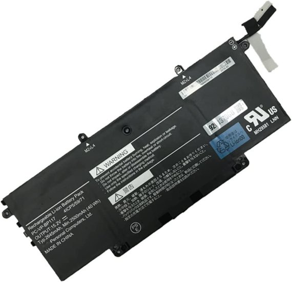 Batterie NEC 9100321GB 2500mAh 40Wh - Cliquez sur l'image pour la fermer