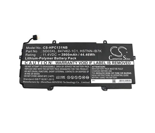 3950mAh 45Wh Batterie HP SD03XL SD03045XL