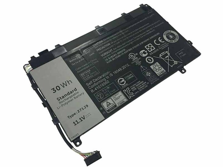 Original 2500mAh 30Wh Batterie Dell 271J9 YX81V - Cliquez sur l'image pour la fermer