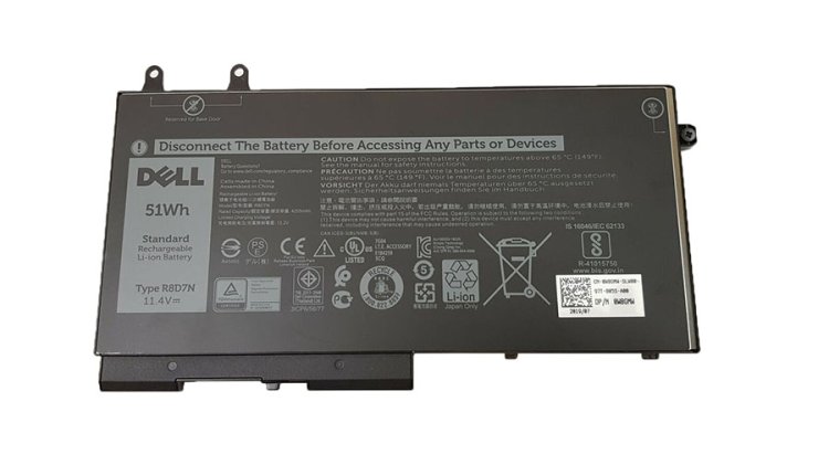 Original 4255mAh 51Wh Batterie Dell Latitude 5510 P80F002 - Cliquez sur l'image pour la fermer