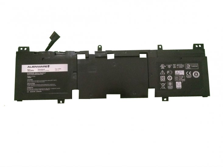 51Wh Batterie pour Alienware 13 - Cliquez sur l'image pour la fermer