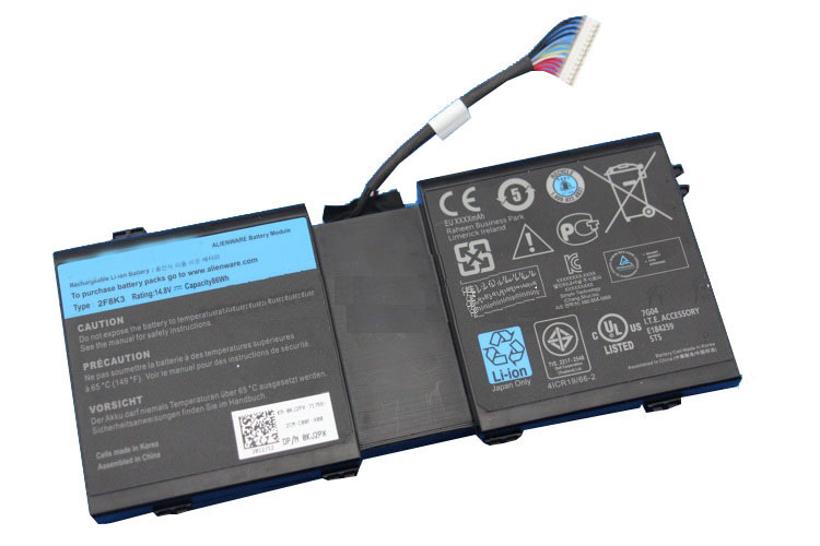 92Wh Batterie pour Alienware 15 R2 - Cliquez sur l'image pour la fermer