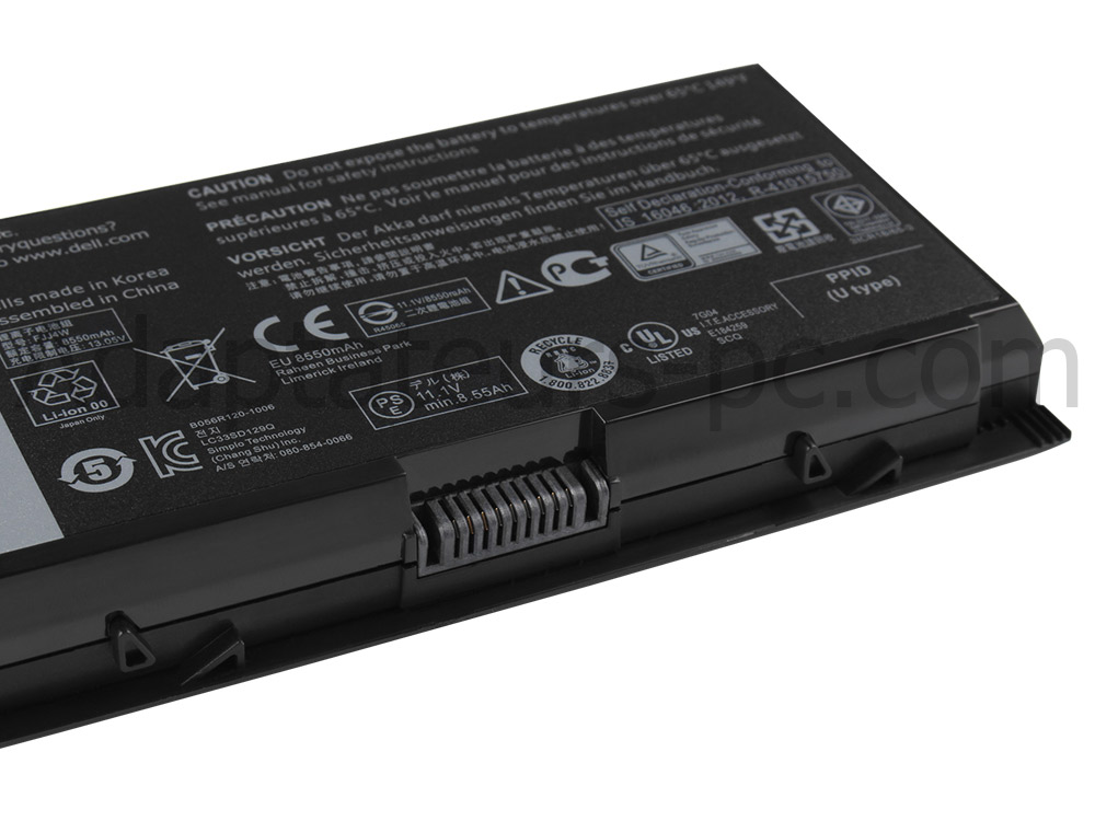 97Wh Batterie pour Dell FJJ4W