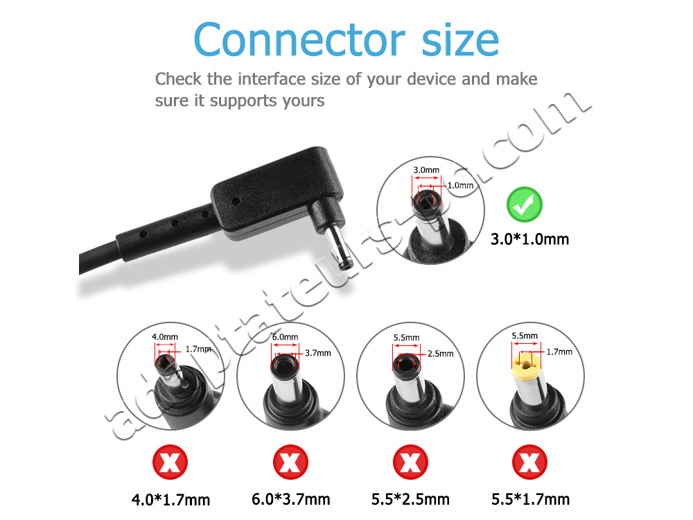 Original 45W Acer Aspire 5 A515-55 AC Adaptateur Chargeur