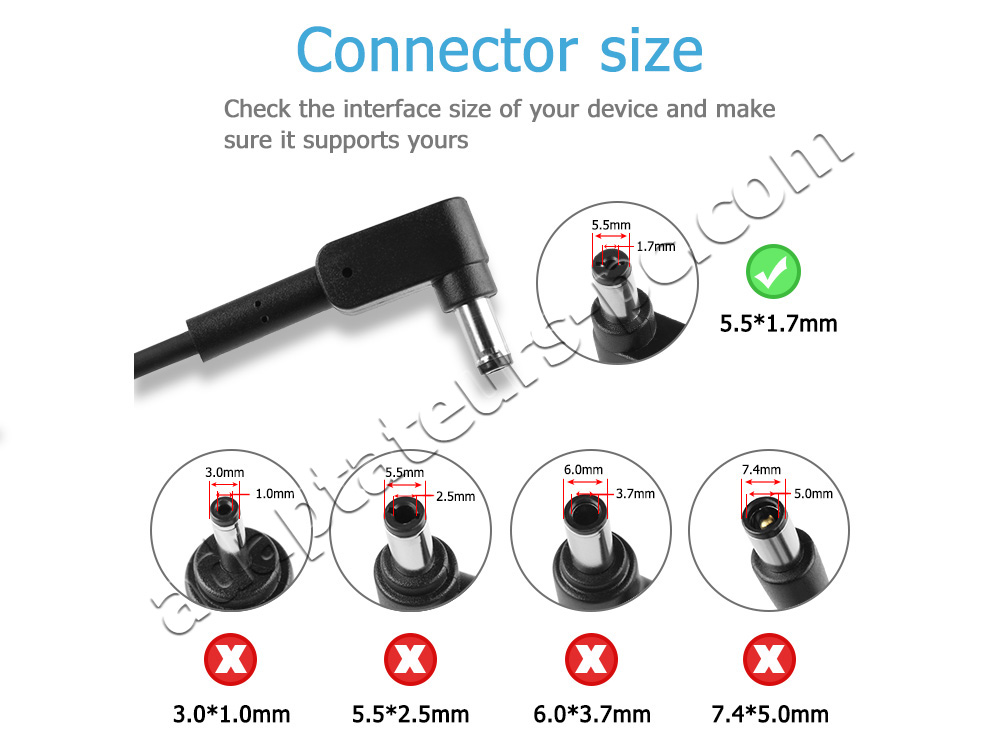 Original 45W Acer Aspire 3 A314-21 AC Adaptateur Chargeur