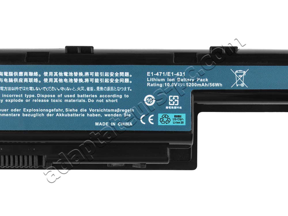 5200mAh Batterie Acer Aspire V3-7710 V3-7710G