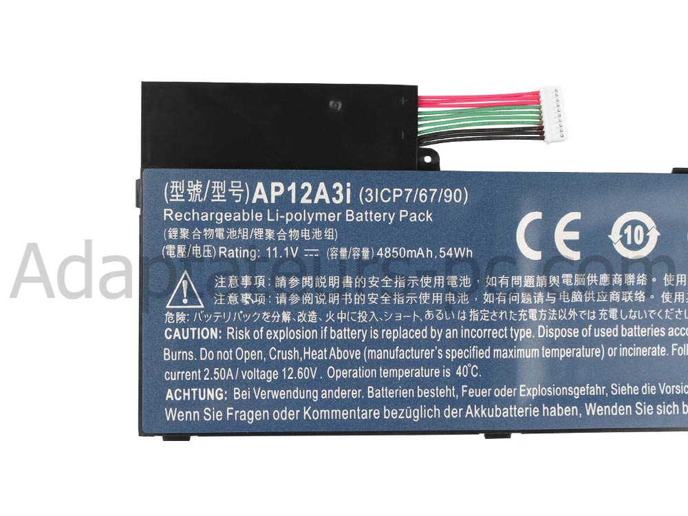 4850mAh Batterie Original pour Acer Aspire M5-581TG-53316G12Mas