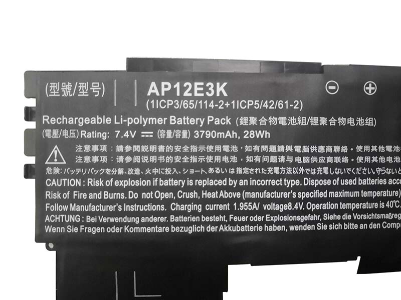 Original 3790mAh 28Wh Batterie Acer 11CP365114-211CP54261-2