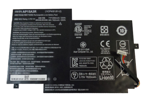 30Wh Original Batterie pour Acer Aspire Switch 10 E SW3-013-11PE