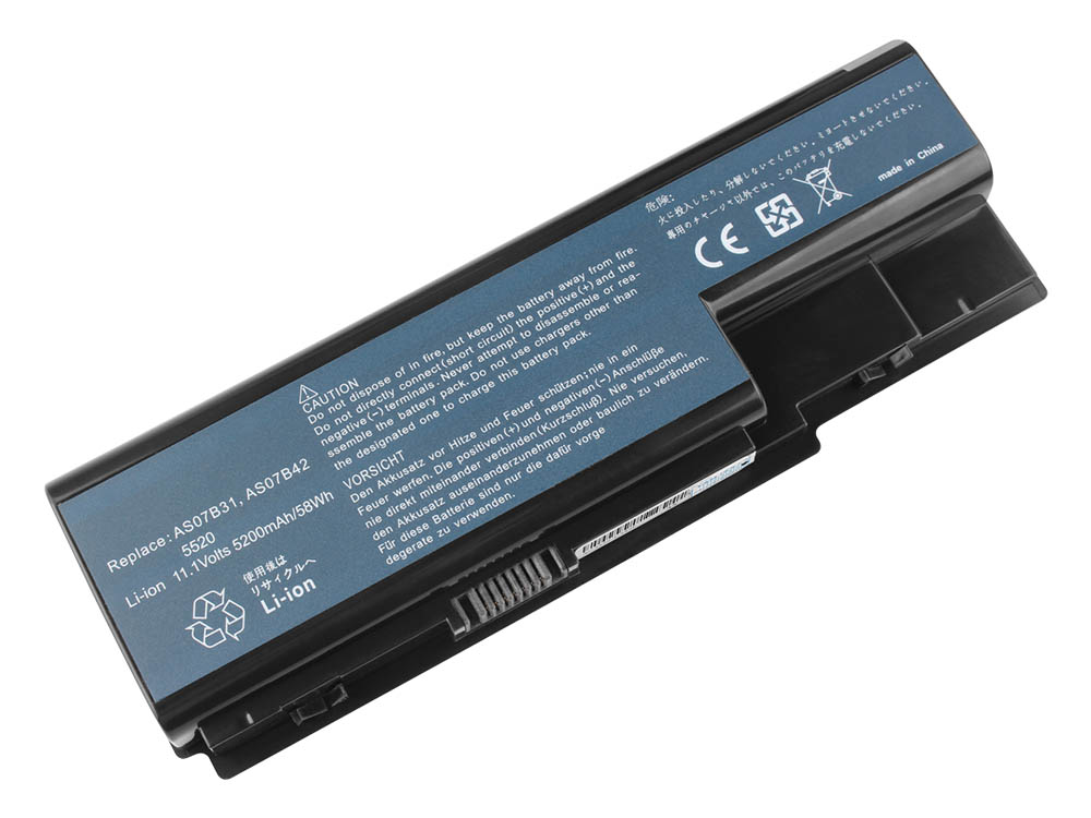 4400mAh 48Wh Batterie Acer Aspire 5710Z 5710ZG 5715Z