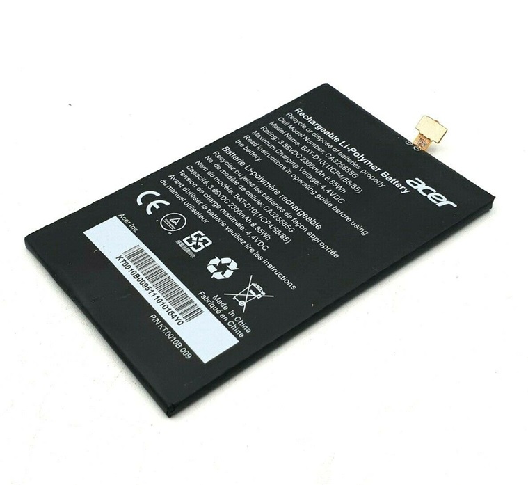 Original 2300mAh 8.85Wh Batterie Acer Liquid Jade S S56