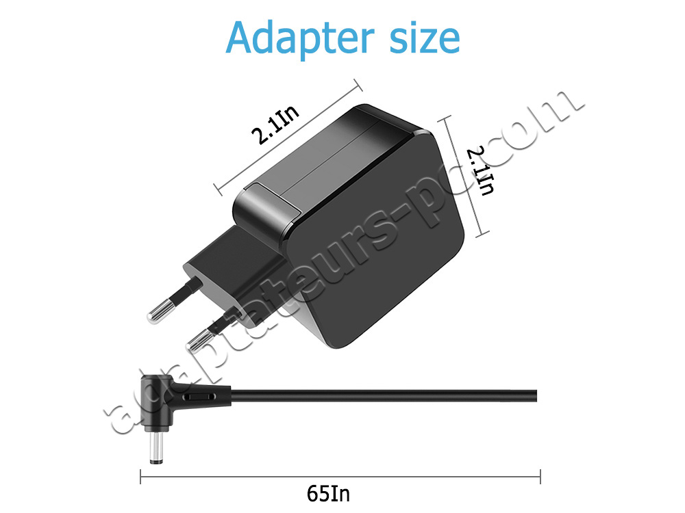 Original 33W Chargeur Asus VivoBook 14 E410MA E410M AC Adaptateur