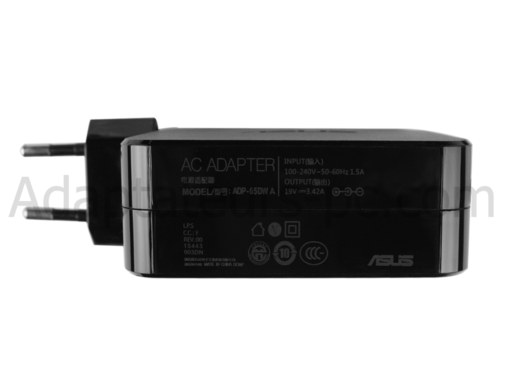 Original 65W Asus W15-065N1B(4.0mm * 1.35mm) AC Adaptateur Chargeur + Cable