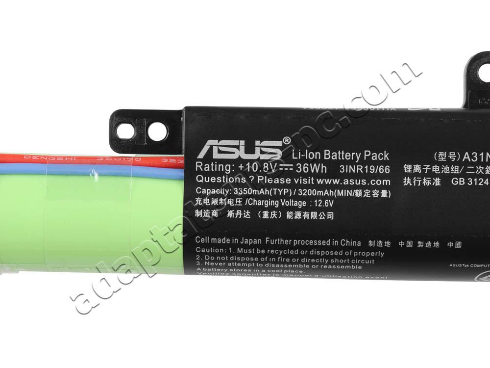 36Wh 3200mAh Original Batterie pour Asus VivoBook X541UV-XX067T