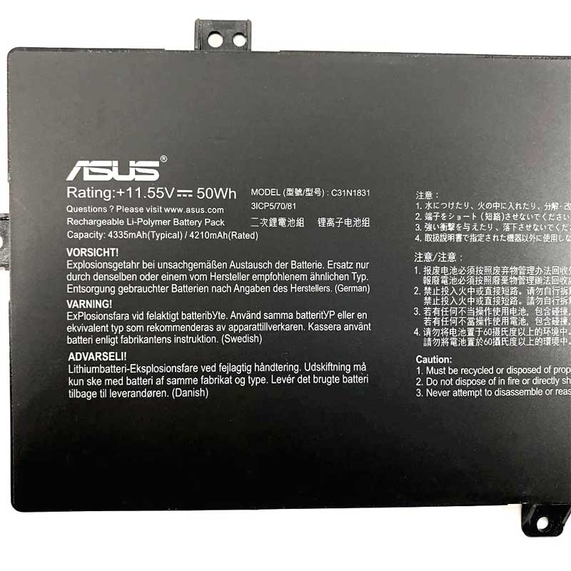 Original Batterie Asus Pro P3540FA P3540FB 4335mAh 50Wh