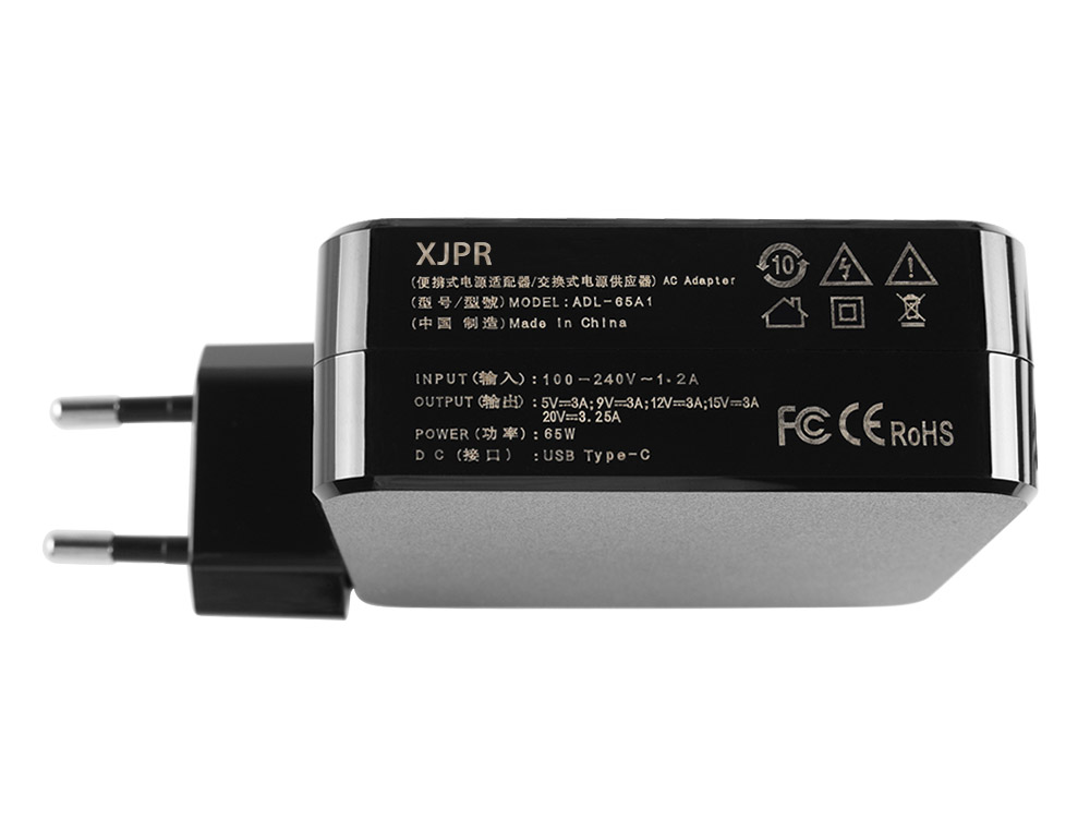 65W XJPR USB-C Adaptateur Chargeur Remplacement pour P14s Gen 3 (AMD) 21J50000FR