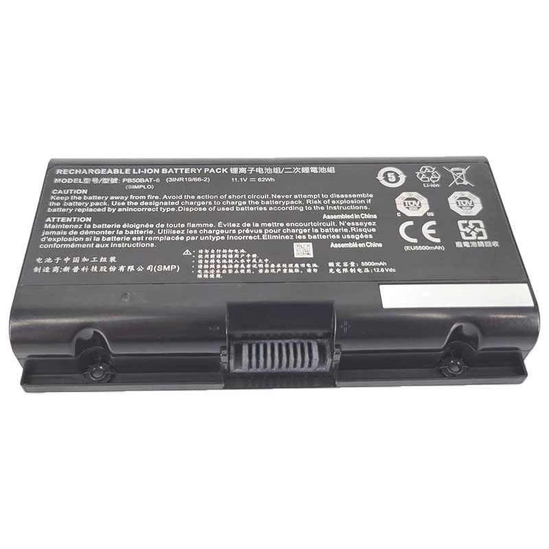 Batterie Clevo PB71EF-G PB71RC-G 5500mAh 62Wh