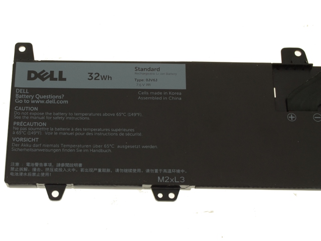 Original 32Wh Dell Inspiron 11 3169 Batterie