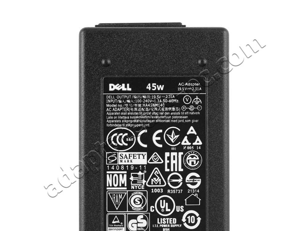 45W Original AC Adaptateur Chargeur pour Dell 0GM456 310-9991 CR397 GM456