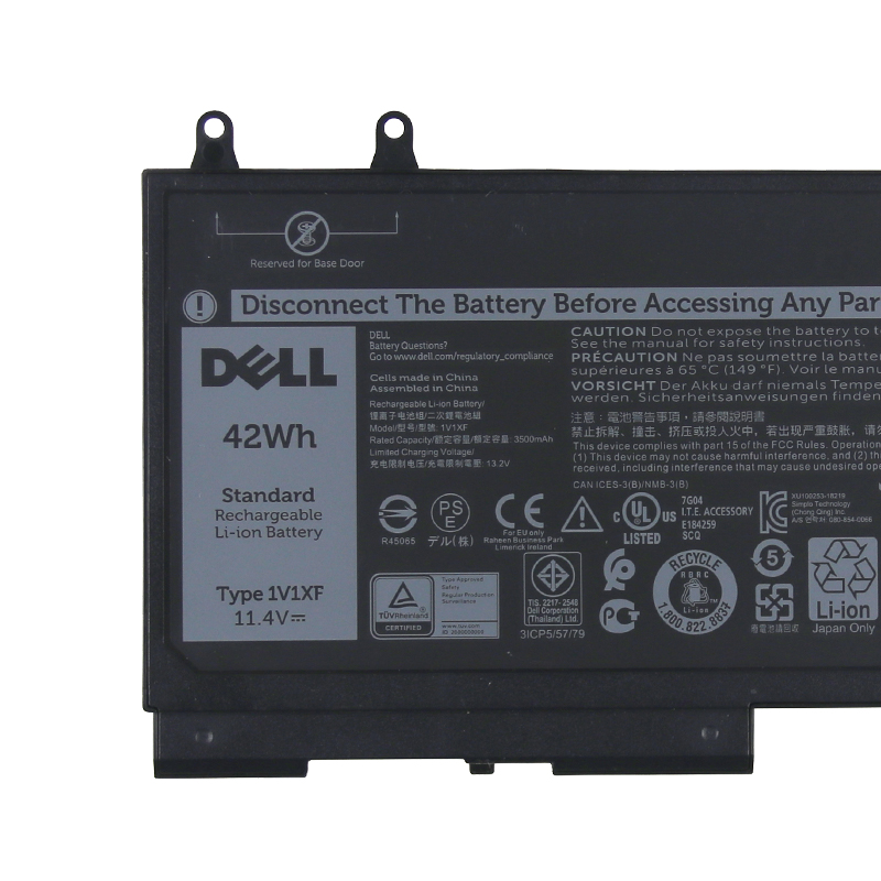 Original 2700mAh 42Wh Batterie Dell 1V1XF 27W58