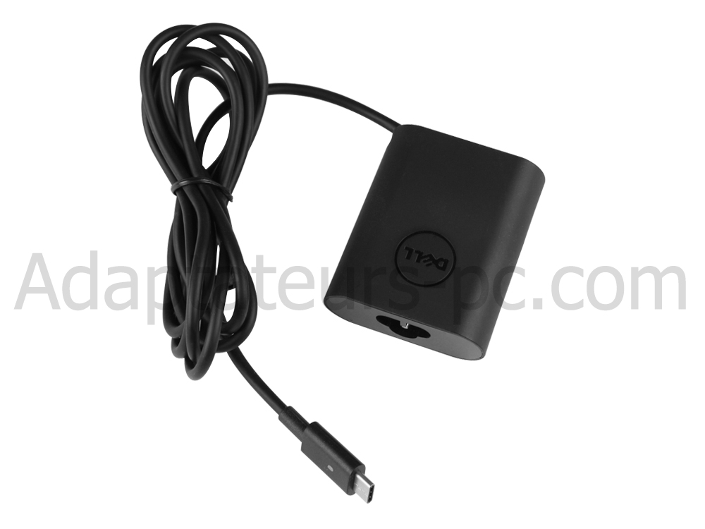 30W USB-C Original Adaptateur Chargeur pour Dell XPS 9250