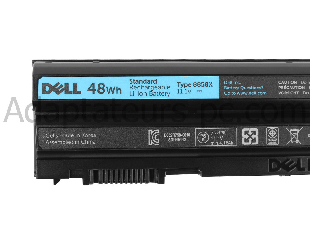 48Wh Original Batterie Dell 02P2MJ