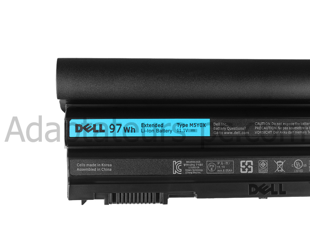 97Wh Original Batterie Dell MKD62 2MV3R 5F1R5