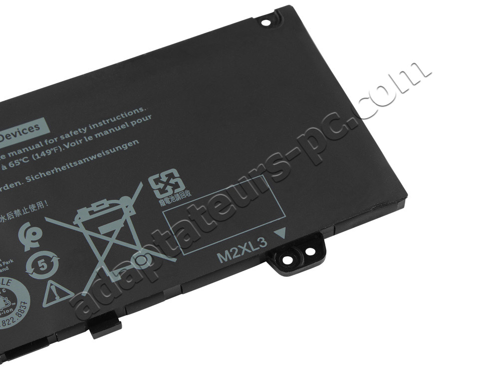 38Wh Original Batterie Dell Inspiron 13 7380 P83G002