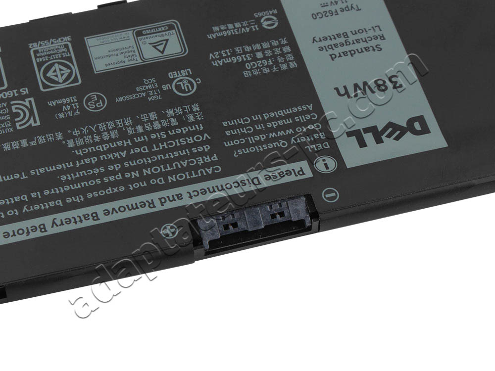 38Wh Original Batterie Dell Inspiron 13 7380 P83G002