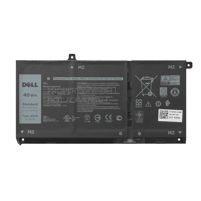 Original 3550mAh 40Wh Batterie Dell Inspiron 5401 P130G001