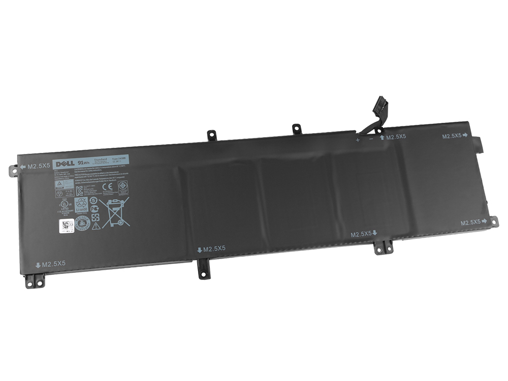 91Wh Batterie Original pour Dell XPS 15 (9530) P31F