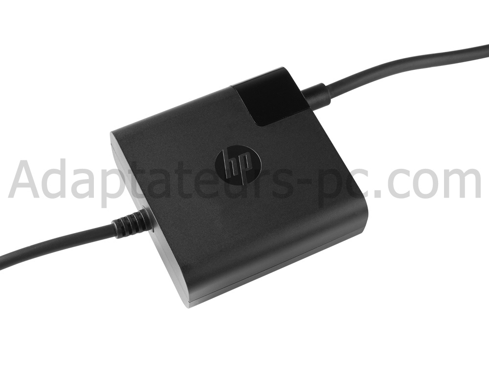 Chargeur HP Spectre 13-v105nf 1GM38EA Original 65W USB-C