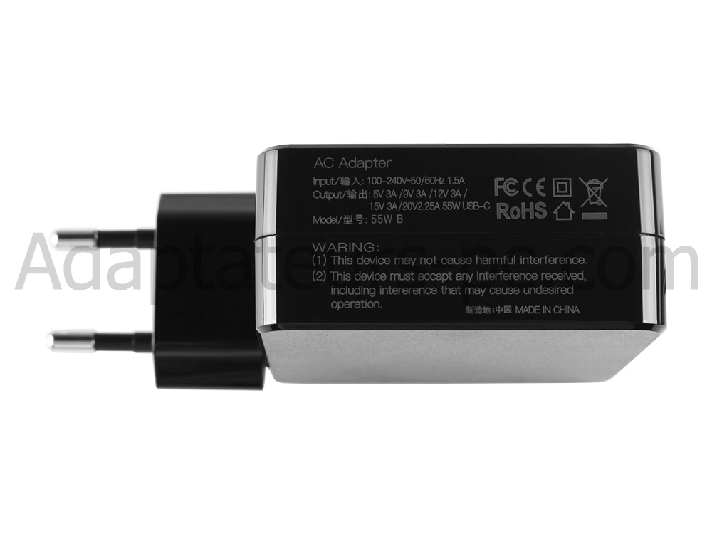 Huawei SuperCharge 55W USB-C Type-C Rapide Chargeur