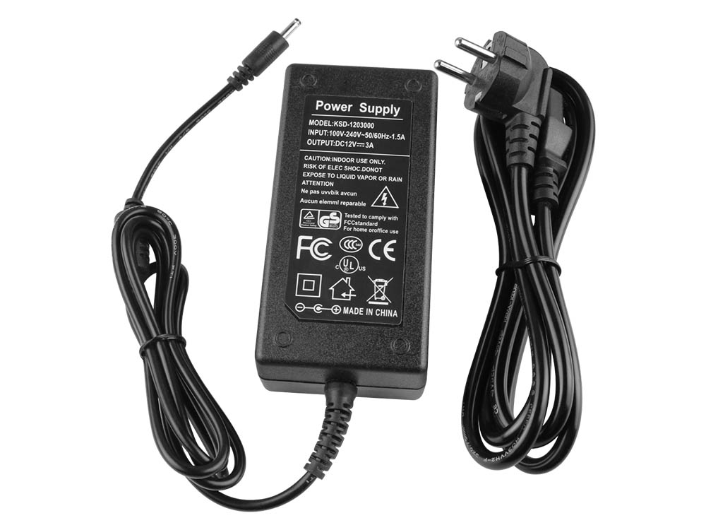 36W Chargeur Medion Akoya E11201 AC Adaptateur